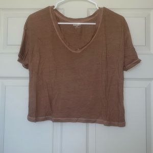 Old Navy cropped v-neck